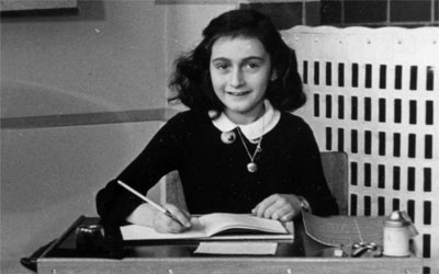Anne Frank school photo 