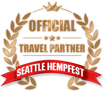 Official travel partner for Seattle Hempfest!