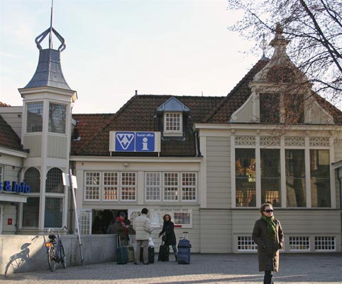 VVV Tourist office at Centraal Station in Amsterdam