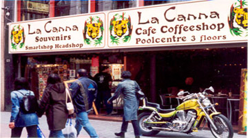 Coffeeshop La Canna in Amsterdam
