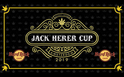 Jack Herer Cup at the Hard Rock Cafe in Amsterdam Holland!